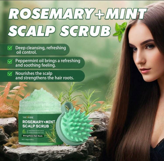 Rosemary Mint scalp scrub